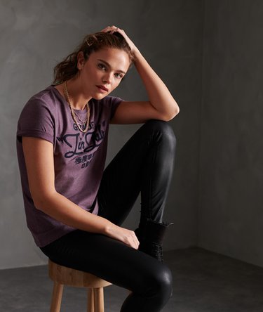 Workwear T-Shirt mit Kettenstich und Stickerei Image 4