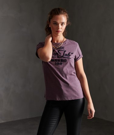 Workwear T-Shirt mit Kettenstich und Stickerei Image 1