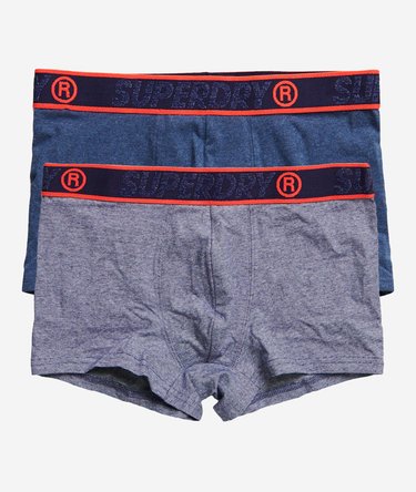 Duopak boxers van biologisch katoen Image 2