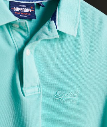 Polo de algodón orgánico Vintage Destroyed Image 3