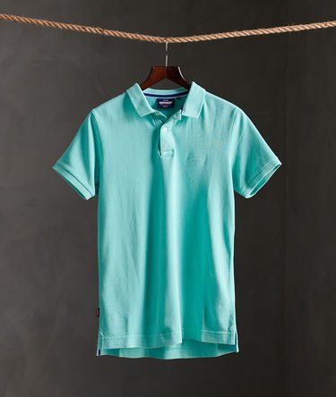 Polo de algodón orgánico Vintage Destroyed Image 1