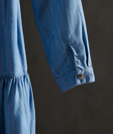 Tiered Shirt Dress Image 5