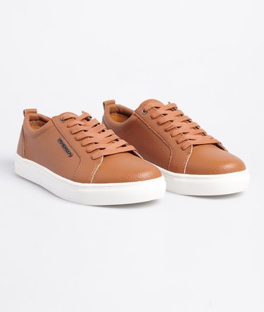 Skórzane sznurowane buty sportowe Truman Image 2