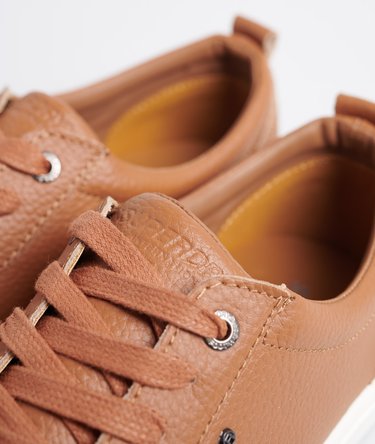 Skórzane sznurowane buty sportowe Truman Image 6