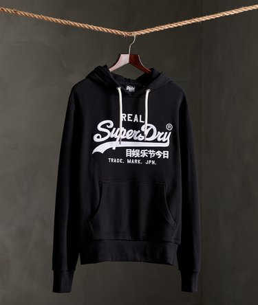 Vintage Logo Monogram h&aelig;ttetr&oslash;je med broderi Image 1