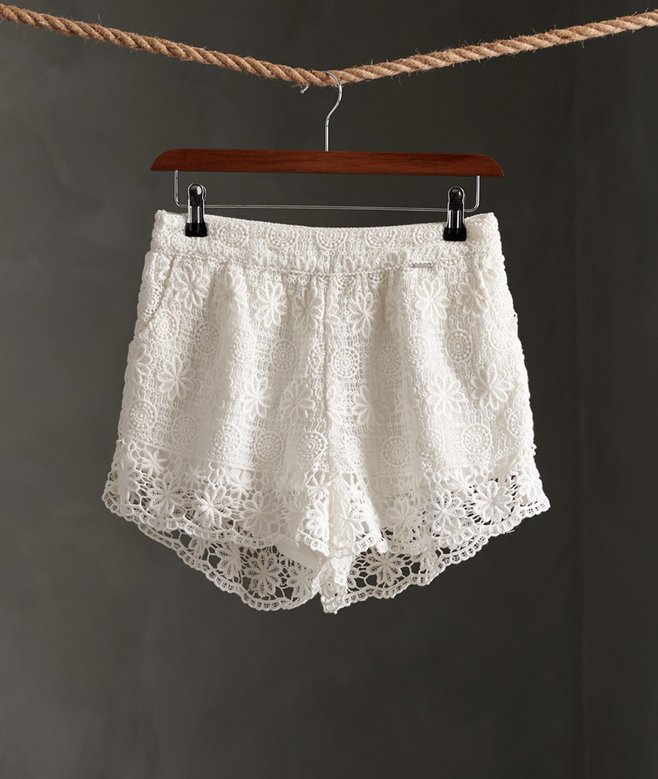 Short en dentelle Morganblanc pour Femme Superdry FR