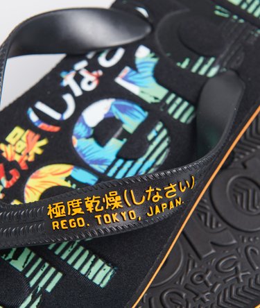 Camo Logo Flip Flops Image 2
