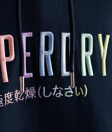 Super Block Rainbow børstet hættetrøje Image 3