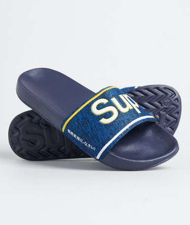 Superdry College Pool Sliders Image 1
