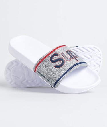 Superdry College Pool Sliders Image 1