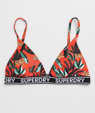 Jungle Fixed Tri Bikini Top Image 1