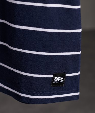 Camiseta con rayas marineras en algodón orgánico Image 3