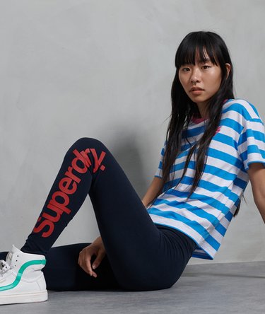 Core Logo Leggings mit Grafik Image 1