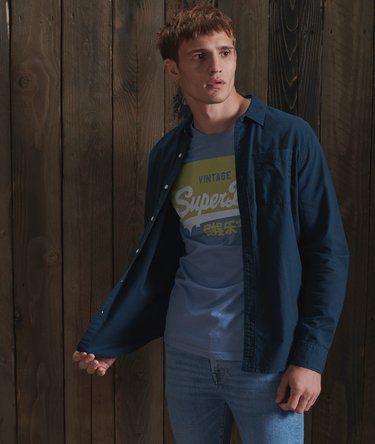 Line Dried Oxford Shirt Image 1