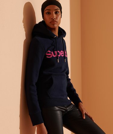 Sudadera afelpada con capucha y logo Core Image 3