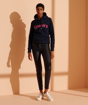 Sudadera afelpada con capucha y logo Core Image 2