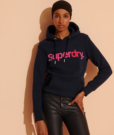 Sudadera afelpada con capucha y logo Core Image 1