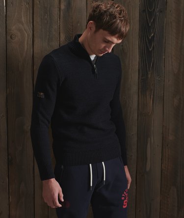 Organic Cotton Keystone Half Zip Jumper Image 1