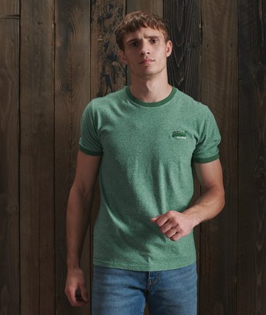 Organic Cotton Ringer T-Shirt Image 1