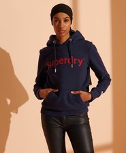 Sweat à capuche floqué Registered
