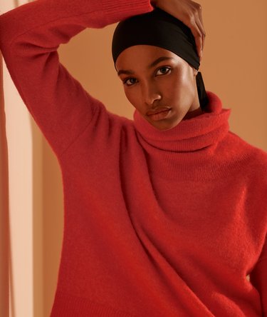 Super Lux Pullover mit Trichterkragen Image 1