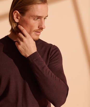 Merino Lightweight Crew Jumper Image 5