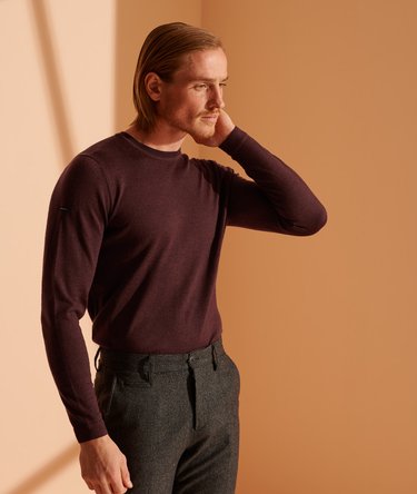 Merino Lightweight Crew Jumper Image 1
