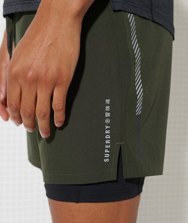 Pantalones cortos de doble capa Image 3