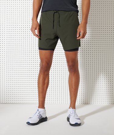 Pantalones cortos de doble capa Image 1
