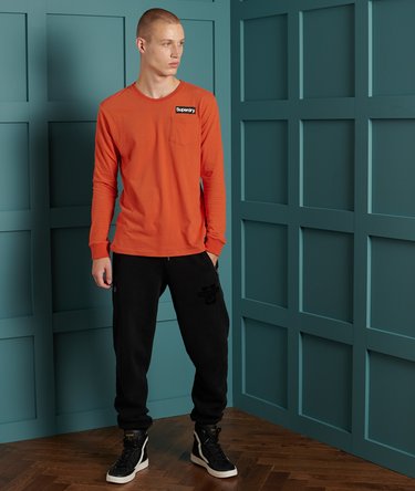 Core Logo Canvas Long Sleeve Top Image 2