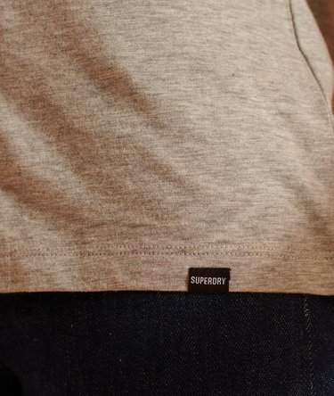 Organic Cotton Scripted Long Sleeved Crew Top Image 4