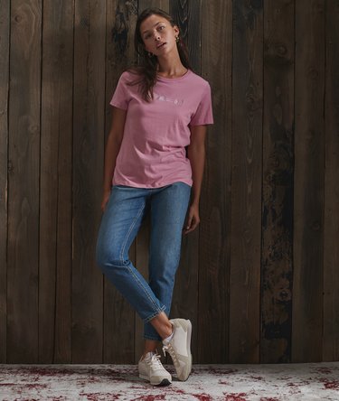 Logo Symbols Embroidered T-Shirt Image 2