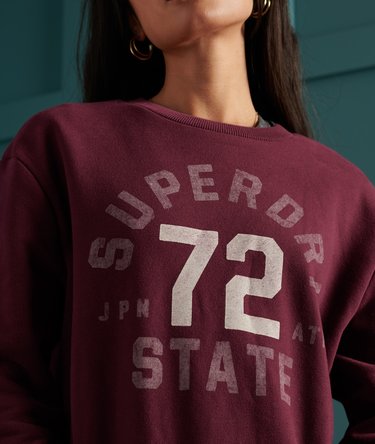 Klassiek Track & Field Sweatshirt met ronde halslijn Image 5