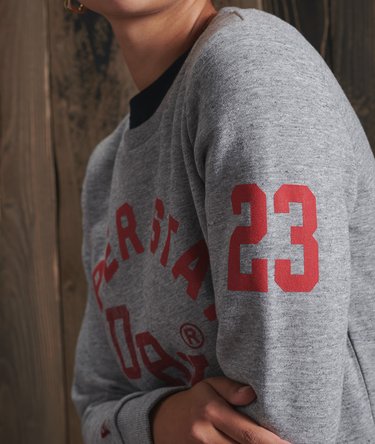 Klassiek Track & Field Sweatshirt met ronde halslijn Image 5