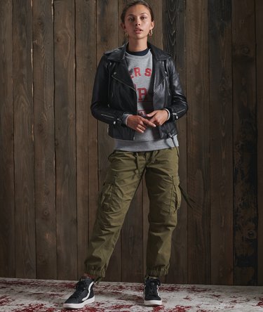 Klassiek Track & Field Sweatshirt met ronde halslijn Image 2