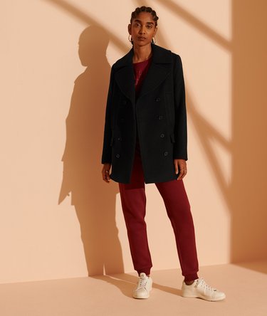 Wool Pea Coat Image 2