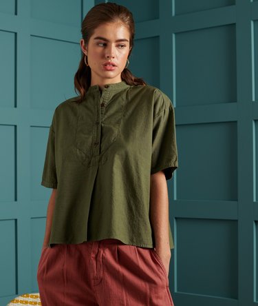 Blusa de edición limitada con cuello panadero Dry Image 3