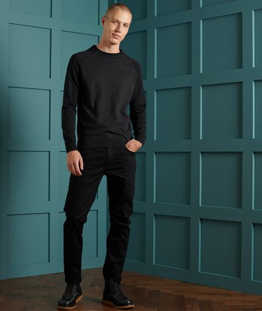 Baseball Pullover mit Rundhalsausschnitt aus der Orange Label Kollektion Image 2