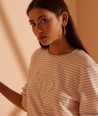 Stripe Graphic NYC Top Image 3