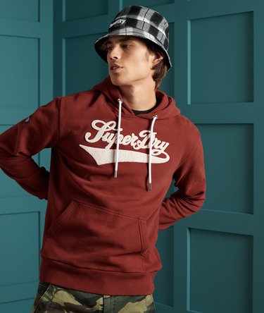 Sweat à capuche en chenille College en Édition limitée Image 1