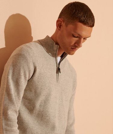 Orange Label Pullover mit halbem Reißverschluss Image 3