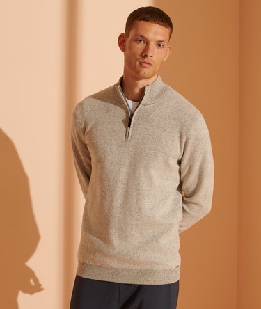 Orange Label Pullover mit halbem Reißverschluss Image 1