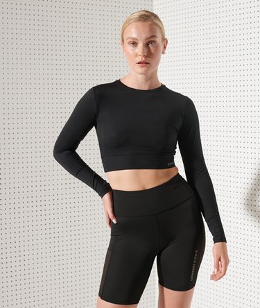 Kort Training T-shirt met lange mouwen Image 2