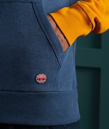 Vintage Logo Varsity hoodie met raglanmouwen Image 4