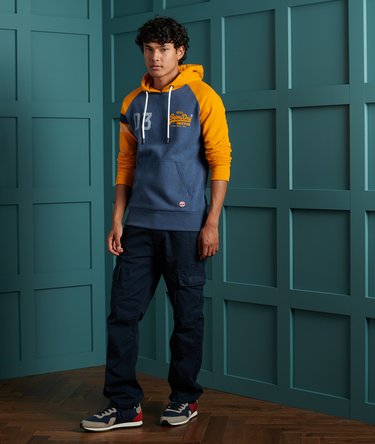 Vintage Logo Varsity hoodie met raglanmouwen Image 2