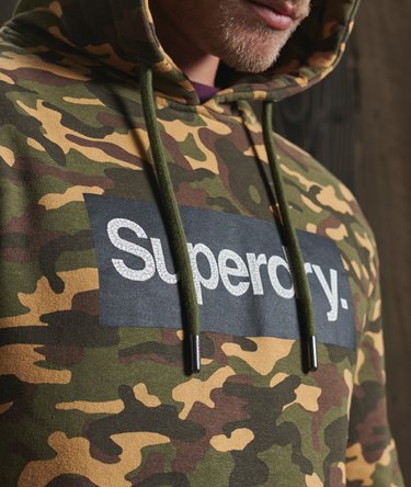Core Logo Camo Hoodie Image 4