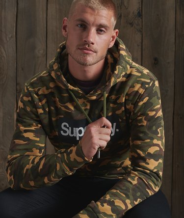 Core Logo Camo Hoodie Image 3