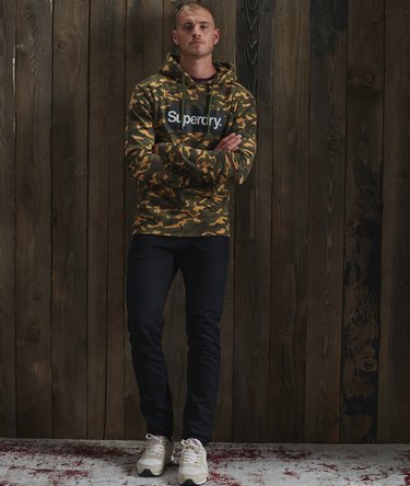 Core Logo Camo Hoodie Image 2