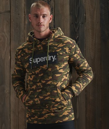 Core Logo Camo Hoodie Image 1