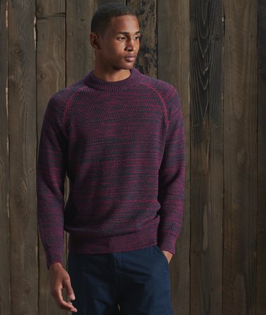 Organic Cotton Keystone Crew Knitted Jumper Image 1